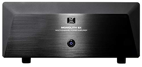 Monolith Multi-Channel Power Amplifier - Black With 5X200 Watt Per Channel, Xlr Inputs For Home Theater & Studio #TOP2