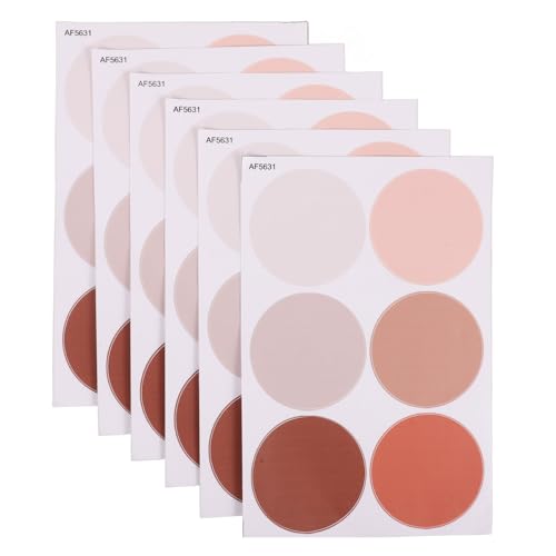 Vinilos decorativos adhesivos puntos 6 piezas para pared