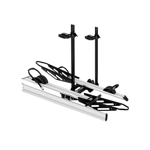 Young Hitch Mount Bike Rack with Ramp, 200 lbs. Capacity for 2 E-Bikes, Fat Tire and Standard, fits Cars, SUVs, RVs, Trailers with 2 Inch Receiver