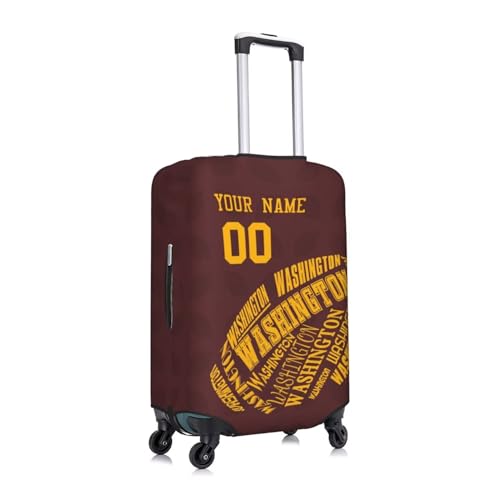 generic Washington Custom Personalized Suitcase cover,Sports Style Luggage Cover,Protect your suitcase from scratches and keep it clean,make your suitcase unique.Great Gifts Of Sports Fans!2