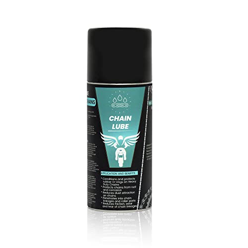 Image of Grand Pitstop Groller Large (Bikes <270 kgs and Tyre Width <240 mm) with Motorcycle Chain Cleaning Brush Red and Grand Pitstop GRC Chain Cleaner, GRL Chain Lube (160ml)