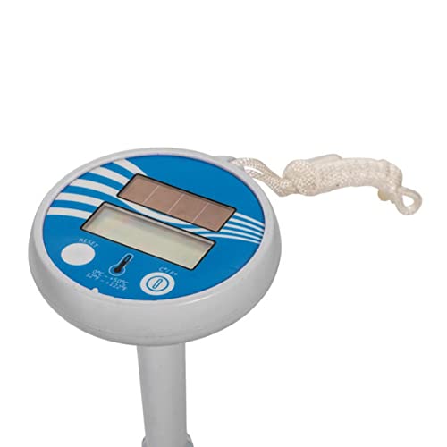 ＡＷＨＡＯ Solar Powered Swimming Pool Thermometer LCD Digital Spa Hot Tub Indoor Outdoor