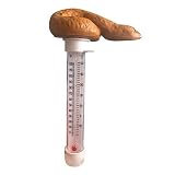 Swimming Pools Thermometer Floating Poop Prank Water Thermometer for Spas Hot Tubs