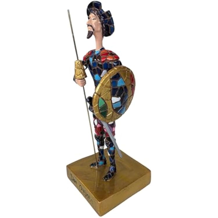 Barcino Designs Mosaic Don Quixote Figurine
