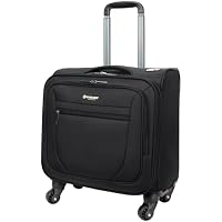 Rocklands&reg; Rolling Laptop Bag 4 Wheel Laptop Bag Wheeled Briefcase Business Office Trolley Case Travel Cabin Bag - 8602