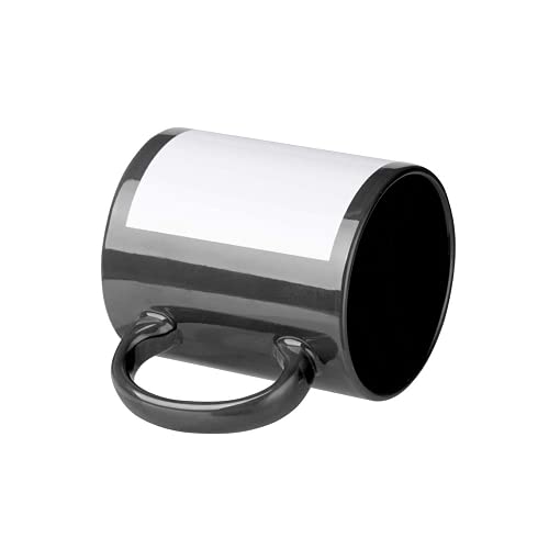 Set 6 Tazas de Cerámica Sublimación 11oz Negro miniatura 3