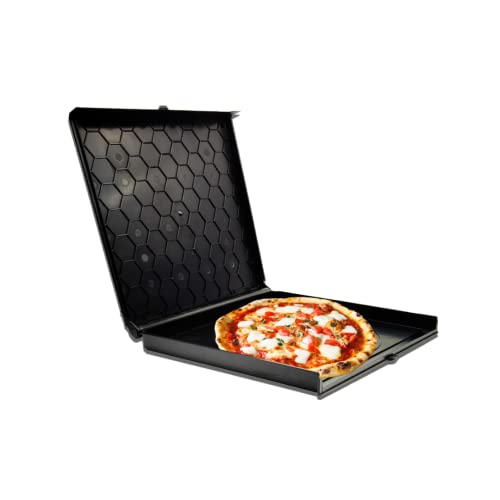 Preisvergleich Produktbild Mehrweg Pizzabox - Wiederverwendbarer Pizzakarton - Recaddy, Schwarz