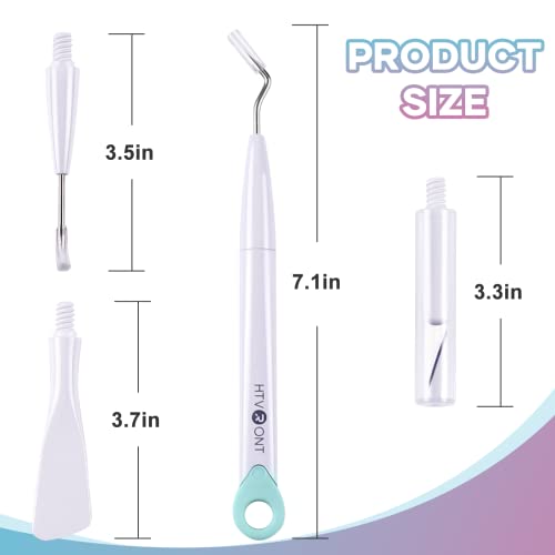 Htvront Weeding Tools For Vinyl - 4 Piece Craft Weeding Basic Tool Set, Protable Vinyl Weeding Tool Kit For Iron-On Project, Vinyl Decal, Custom Label, Precision Tool Kit For Cricut Cutting Machine #TOP1