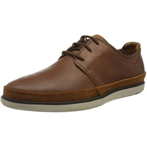 Zapatillas Clarks Bratton Lace para hombre con tecnología Ortholite y Cushion Soft Cover