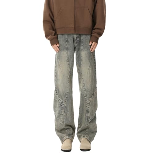 Pantalones de verano de cintura alta holgados y transpirables con bolsillos