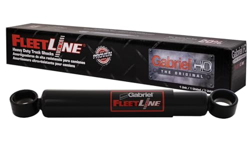 Image of Gabriel 85040 FleetLine HD Truck Front Shocks Fits 90-91 Ford CL9000, CLT9000; Volvo FE Series FE611, FE614, FE615, FE715; OEM# 6794358, 6775412, 6772218, F1HT-18045-NA, 6775411