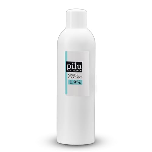 pilu cosmetic Creme Oxydant 1000ml 1,9% Entwickler I Wasserstoffperoxid für Haarfarbe, Haartönung, Blondierung, Abmattierung I Cream Developer