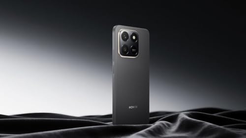 موبايل هونر X7d شبكة الجيل الخامس 5G بذاكرة رام 8GB وذاكرة ROM 256GB وثنائي شرائح اتصال وببطارية 6500 ميلي أمبير في الساعة وكاميرا 108 ميجابكسل وشاشة 6.77 بوصة 120Hz، اسود مخملي، إصدار الشرق الأوسط