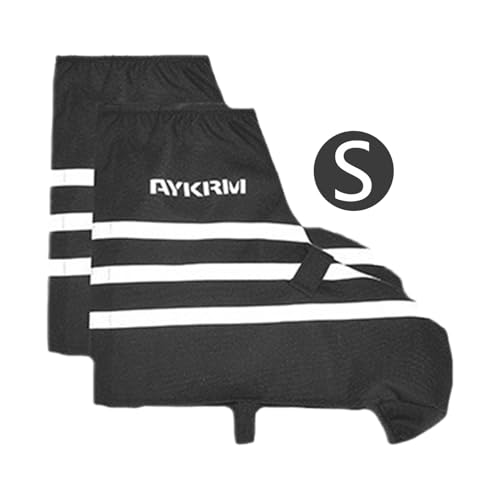 Cubiertas para zapatillas de ciclismo FEESHOW, impermeables y cortaviento, para calzado de carretera miniatura 5