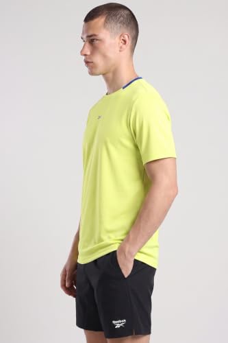 Image of Reebok Men's Sport T-Shirt - Moisture Wicking Sports T-Shirt | Workout Running Training Tshirt for Men's | Half Sleeve Active Tee