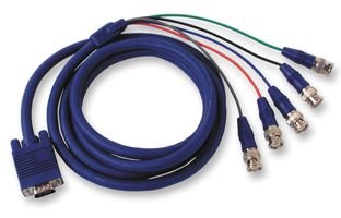 TK9 K Blei SVGA TO 5 x BNC Stecker Typ A: D-Sub H/D Stecker VGA 15 WAY Stecker Typ B: BNC-Stecker X 5 Führen Länge: 2 m Nr. der Polen: 4