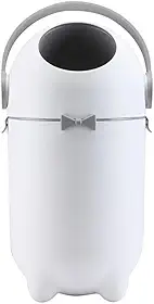 Maxi Baby Lixeira Antiodor Descarte de Fraldas Lixo Mágico, Branco