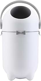 Maxi Baby Lixeira Antiodor Descarte de Fraldas Lixo Mágico, Branco