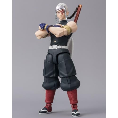 BANDAI - Ultimate Legends HD - Figurine d'action Demon Slayer 12 cm - Tengen Uzui - Licence Officielle Demon Slayer - Figurine articulée Tengen - Jouet Enfant 4 Ans et + - VE88965