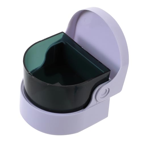 COLLBATH Máquina Limpiadora de Joyas Portátil Vibratoria para Oro Plata Monedas y Dentaduras Postizas Adecuado para Joyeros Profesionales y Uso Doméstico Blanco