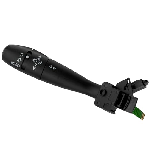 Partsline Commutateur Commande de Colonne de Direction Feux Clignotants compatible avec Berlingo, C2, C3, C4, C5, C8, 1007, 206, 207, 307, 406, 407, 807,...