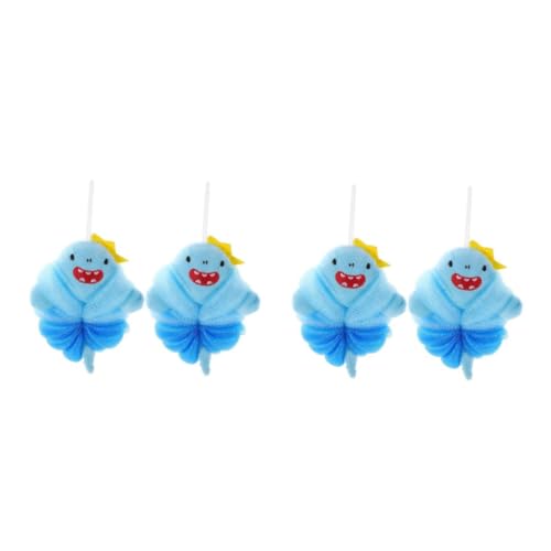 WOFASHPURET 4 Piezas Suaves Duraderas y Multifuncionales para Bebés y Pequeños Accesorio Divertido para del Baño