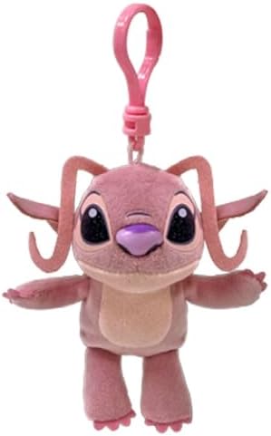 Ty plush keychain Stitch Angel - Disney plush toy clip image 2