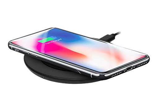 Base de carga inalambrica qi rapoo xc140, negra