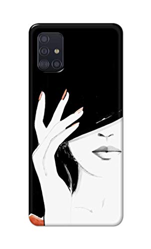 Image of PRINTFIDAA Photo of Beautiful Girl Hard Back Cover for Samsung Galaxy M31S Back Cover -(P6) KAT1005