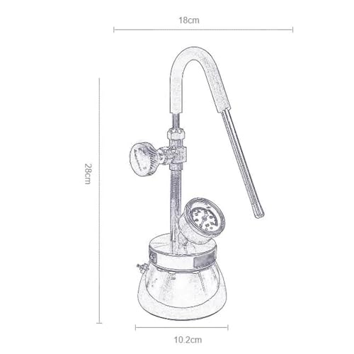 Machine à mousser l'eau bouillante à vapeur pour lait et induction