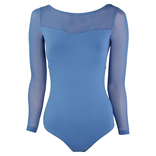 Maillot de ballet femme Lada Mesh extensible pour éviter les frottements à la barre