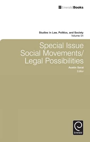 Buy Special Issue Social Movements/Legal Possibilities — BookShops.in