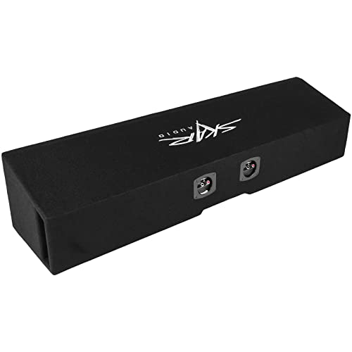 Quad 8" Ported Subwoofer Enclosure Compatible With 2019-Up Chevrolet Silverado/Gmc Sierra Crew Cab Trucks #TOP4