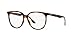 Ray-Ban Womens RX4378V Square Prescription Eyewear Frames, Havana/Demo Lens, 52 mm