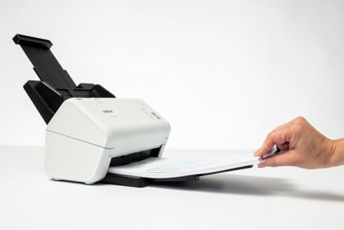 Scanner de documents Brother ADS-4300N A4 recto verso Ethernet numerisation USB bureau - 9