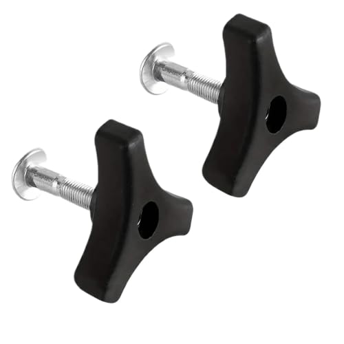 Tornillos y tuercas para mango de cortacésped kit de repuesto triangular de hierro de 2 piezas 2