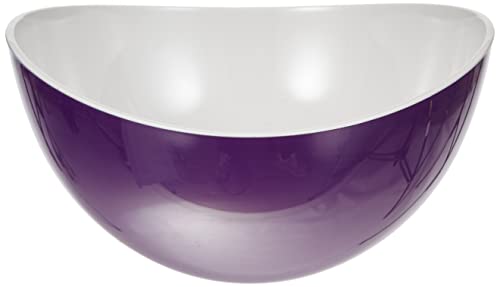Premier Housewares Serving Bowl, 7.5 x 14.5 x 14 - Purple