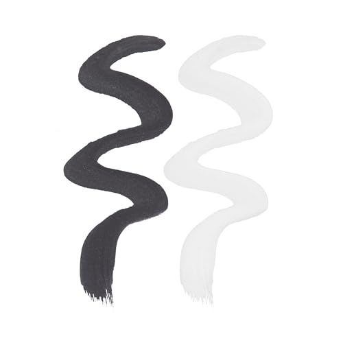Image of Revolution Relove Water Activated Eye Liner Double Up Long Stay Smudge-Proof Red & Yellow (White & Black)