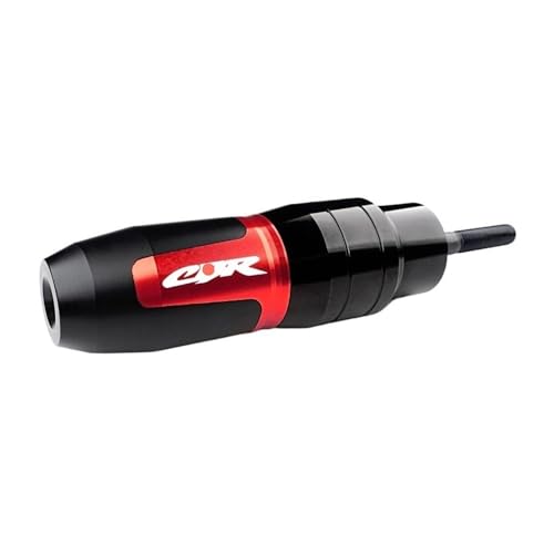 Protections cadre échappement rouge CBR300R pour éviter les rayures moto