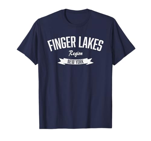 Finger Lakes Region New York Wine T-Shirt T-Shirt