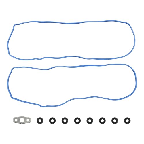 Image of PHILTOP VS50504R-1 Valve Cover Gasket Set for Chevy Silverado 1500 2500 HD Classic Tahoe Suburban Avalanche 1500 Express Camaro Corvette, GMC Sierra Yukon XL 1500,Cadillac Escalade 4.8L 5.3L 6.0L 6.2L