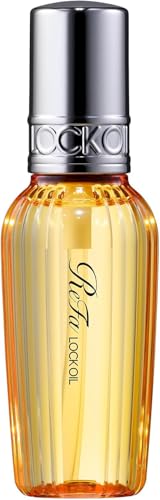 Re-Fa Lock Oil | Japanese Hair Styling Oil for Heat Protection Shine & Long-Lasting Hold | Anti-Frizz Curl Enhancer Straightener Prep | Lightweight Formula | 100ml | Luxury Beauty Hair Serum