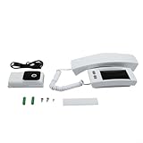 Intercomunicador de timbre de video HD de 3 5 pulgadas con comunicación manos y fácil instalación, no requiere WiFi (blanco)
