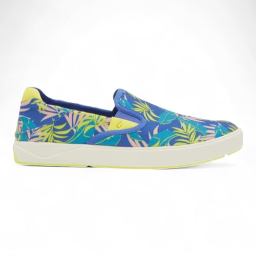 Image of OluKai Lae'ahi Pa'i Men's Slip On Sneakers, Lightweight Barefoot Feel & Breathable All-Weather Shoes, Drop-in Heel & Comfort Fit