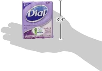 Dial Antibacterial Deodorant Soap Lavender & Twilight Jasmine - 3 CT