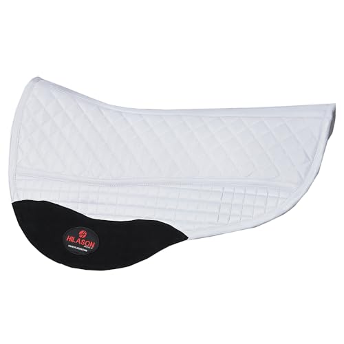 HILASON Western Endurance Round Skirt All Purpose Horse Saddle Pad | Saddle Pad for Horse Riders | Saddle Pads Western| Horses Saddle Pads | Horse Riding Pads | Western Saddle Pads for Horses