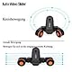 Andoer L4 PRO Video Kamera Slider Dolly Automatische mit Drahtlose Fernbedienung,1800mAh Akku 3 Geschwindigkeit einstellbar Mini Slider Skater für Canon Nikon DSLR-Kamera iOS Android(mit Kugelkopf)