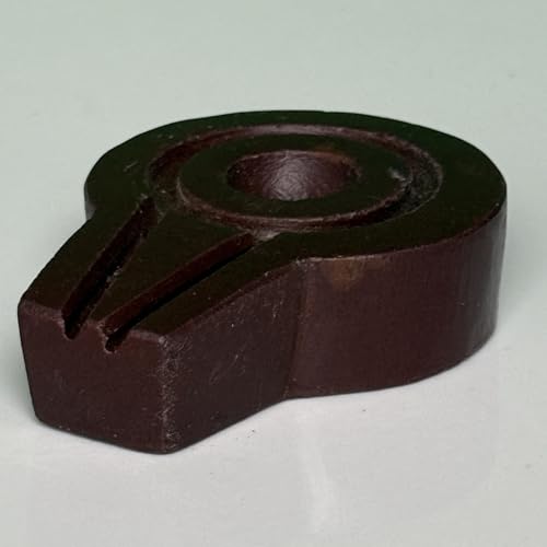 Image of Jaleri Yoni Base, Lingam Holder, Jalahari, Goripitham, Aadhar Saktipith Pitham Argha Stand Panapitham Hasta Kamal Base Jaleradhari For Narmadeshwar Shivling (3 Inch Brown Flat Jaladhar)