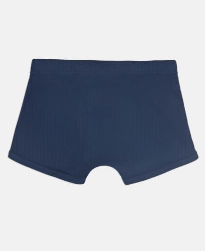 Image of Jockey 3036 Boys Super Combed Cotton Rib Fabric Solid Trunk with Front Open Fly and Ultrasoft Waistband (Pack of 3, Colors & Prints May Vary)