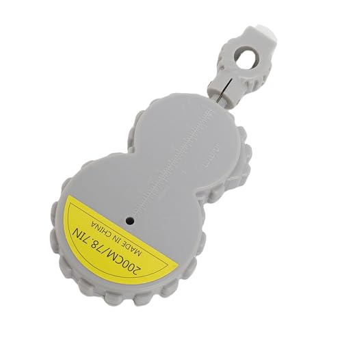Cinta métrica giratoria con botón retráctil 6.56FT miniatura 2